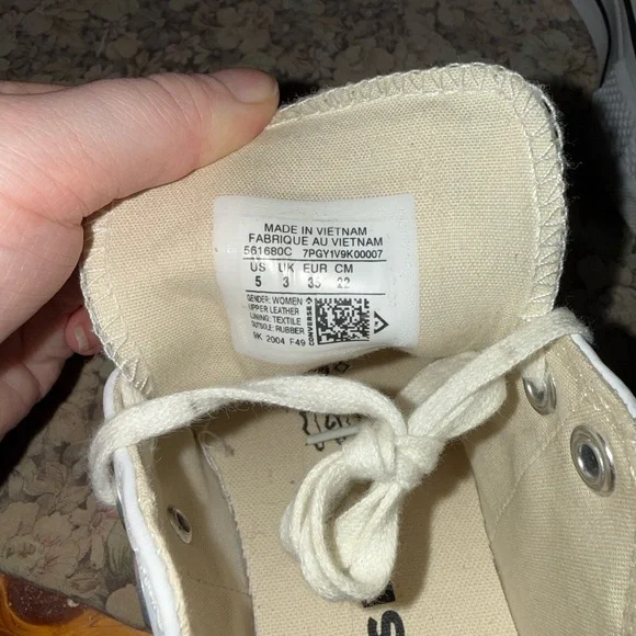 Converse Women's Classic White Low-Top Sneakers - Picture 2 of 2